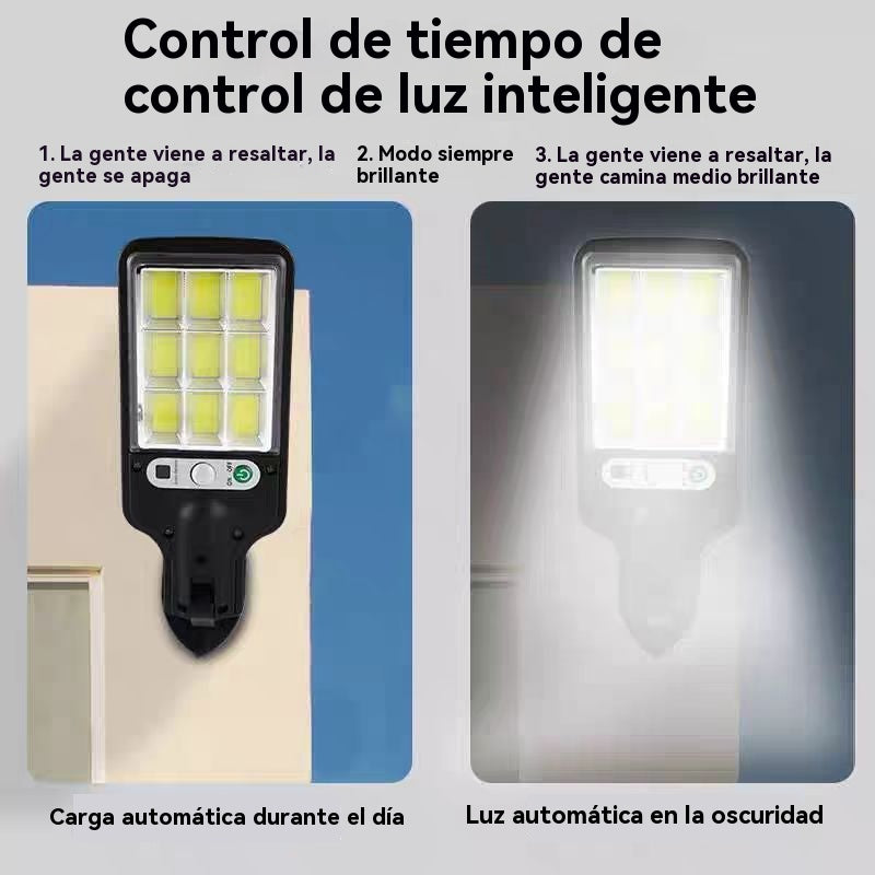 Lámpara solar de luz súper brillante, resistente al agua