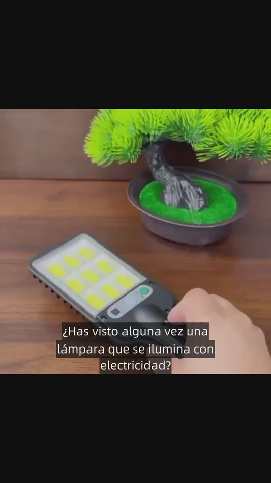 Lámpara solar de luz súper brillante, resistente al agua